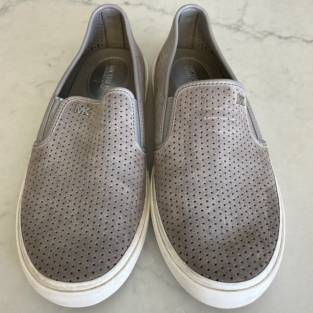 Michael Kors Leather Slippers Size 8
